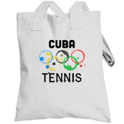 Cuba Tennis Rio 2016 Summer Olympics Totebag