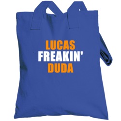 Lucas Duda New York Brooklyn Baseball Sports Freakin Totebag