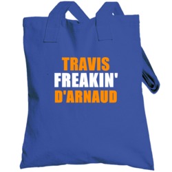 Travis D'arnaud New York Brooklyn Baseball Sports Freakin Totebag