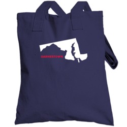 Darnestown Maryland Custom City Patriotic Usa Totebag