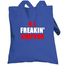 O J Simpson Buffalo New York Football Sports Freakin Totebag