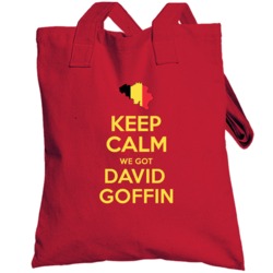 Keep Calm We Got David Goffin Belgium Tennis Olympics Totebag
