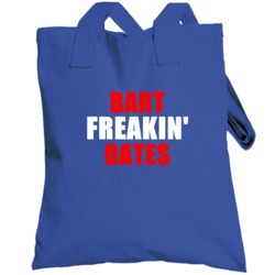 Bart Oates Football Sports New York Buffalo Freakin Totebag