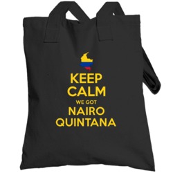 Keep Calm We Got Nairo Quintana Colombia Cycling Olympics Totebag
