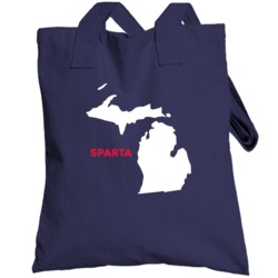 Sparta Michigan Custom City Patriotic Usa Totebag