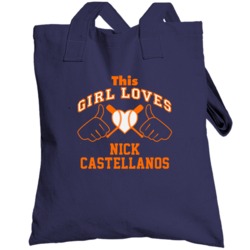 This Girl Loves Nick Castellanos Detroit Baseball Player Classic Toteb