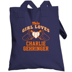 This Girl Loves Charlie Gehringer Detroit Baseball Player Classic Tote