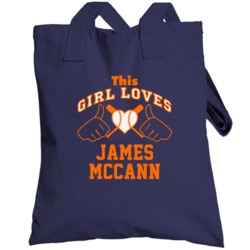 This Girl Loves James Mccann Detroit Baseball Player Classic Totebag