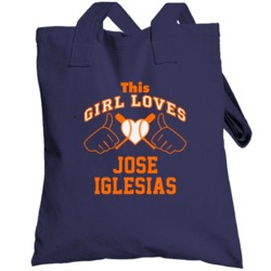 This Girl Loves Jose Iglesias Detroit Baseball Player Classic Totebag