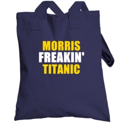 Morris Titanic New York Buffalo Hockey Sports Freakin Totebag