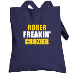 Roger Crozier New York Buffalo Hockey Sports Freakin Totebag