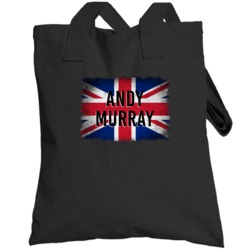 Country Flag Andy Murray Great Britain Tennis Olympics Totebag