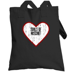 Souls Of Mischief Distressed Heart Hip Hop Totebag