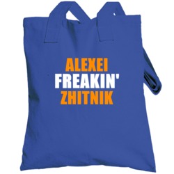 Alexei Zhitnik New York Buffalo Hockey Sports Freakin Totebag