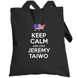Keep Calm And Love Jeremy Taiwo Usa Decathlon Olympics Totebag