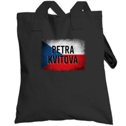 Country Flag Petra Kvitova Czech Republic Tennis Olympics Totebag