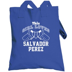 This Girl Loves Salvador Perez Kansas City Baseball Player Classic Tot