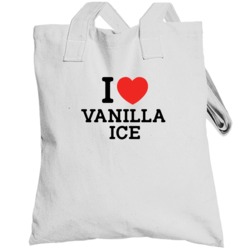I Heart Vanilla Ice Hip Hop Fan Totebag