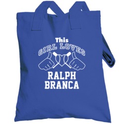 This Girl Loves Ralph Branca Los Angeles Baseball Player Classic Toteb