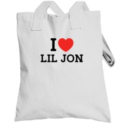 I Heart Lil Jon Hip Hop Fan Totebag
