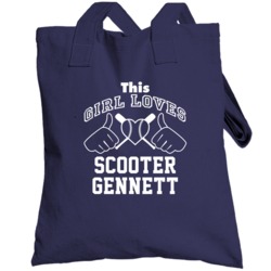 This Girl Loves Scooter Gennett Milwaukee Baseball Player Classic Tote