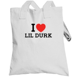 I Heart Lil Durk Hip Hop Fan Totebag