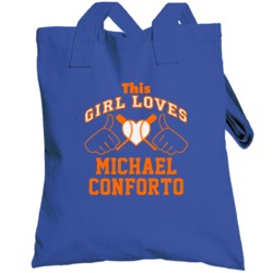 This Girl Loves Michael Conforto New York Baseball Player Classic Tote