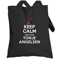 Keep Calm And Love Tonje Angelsen Norway Field High Jump Olympics Tote