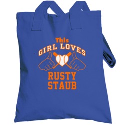 This Girl Loves Rusty Staub New York Baseball Player Classic Totebag