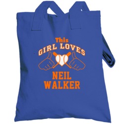 This Girl Loves Neil Walker New York Baseball Player Classic Totebag