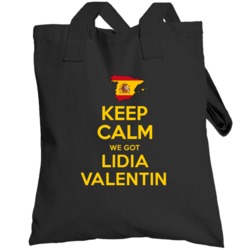 Keep Calm We Got Lidia Valentin Spain Weightlifting Olympics Totebag