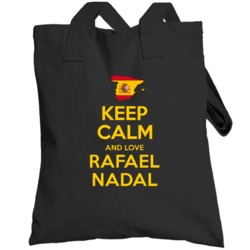 Keep Calm And Love Rafael Nadal Spain Tennis Olympics Totebag