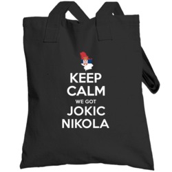 Keep Calm We Got Jokic Nikola Serbia Basketball Olympics Totebag