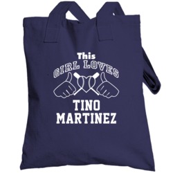 This Girl Loves Tino Martinez New York Ny Baseball Player Classic Tote
