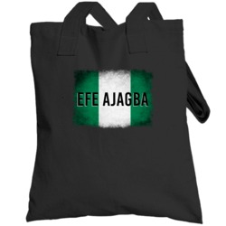 Country Flag Efe Ajagba Nigeria Boxing Olympics Totebag