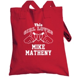 This Girl Loves Mike Matheny St Louis Baseball Player Classic Totebag