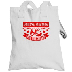 Agnieszka Radwanska For President Poland Tennis Totebag