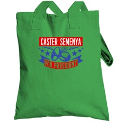 Caster Semenya For President South Africa Track 800 M Totebag