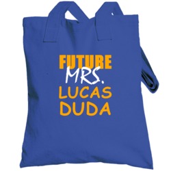 Lucas Duda New York Brooklyn Baseball Sports Future Mrs Funny Totebag