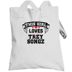 This Girl Loves Trey Songz Hip Hop Artist Fan Totebag