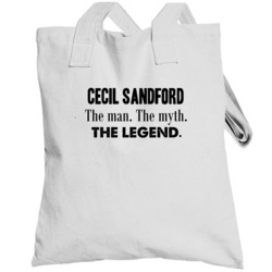 Cecil Sandford The Man Myth Legend Racer Grand Prix Totebag