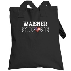 Waisner Strong American Pride Family Last Name Cool Totebag
