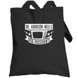 Dr Harrison Wells For President The Flash Tv Show Series Totebag