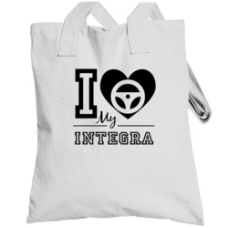 I Love My Integra Car Enthusiast Totebag
