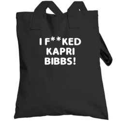 I Fcked Kapri Bibbs Denver Football Love Favorite Player Fan Totebag