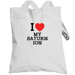 I Love My Saturn Ion Car Enthusiast Totebag