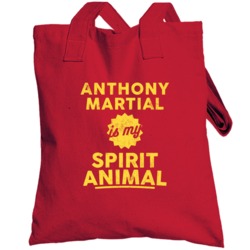 Anthony Martial Is My Spirit Animal Manchester United Player Totebag