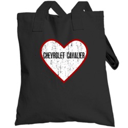 Chevrolet Cavalier Distressed Heart Cool Car Lover Totebag