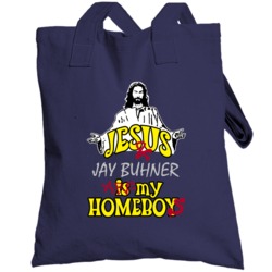 Jay Buhner New York Brooklyn Baseball Sports Jesus Homeboys Totebag
