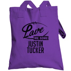 Love Me Some Justin Tucker Baltimore Football Sports Athlete Totebag